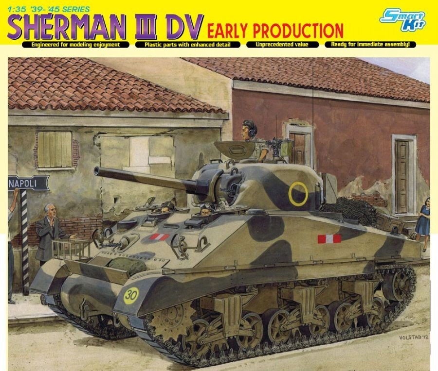 Dragon 6573 Sherman III DV, Première production (1/35)