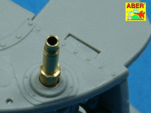 Aber A32010 Ensemble de 2 canons pour mitrailleuses d&amp;#39;avions allemands MK 108 de 30 mm avec tube de souffle (1/32) – imagen 6