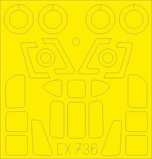 Eduard EX736 pour TRUMPETER 1/48