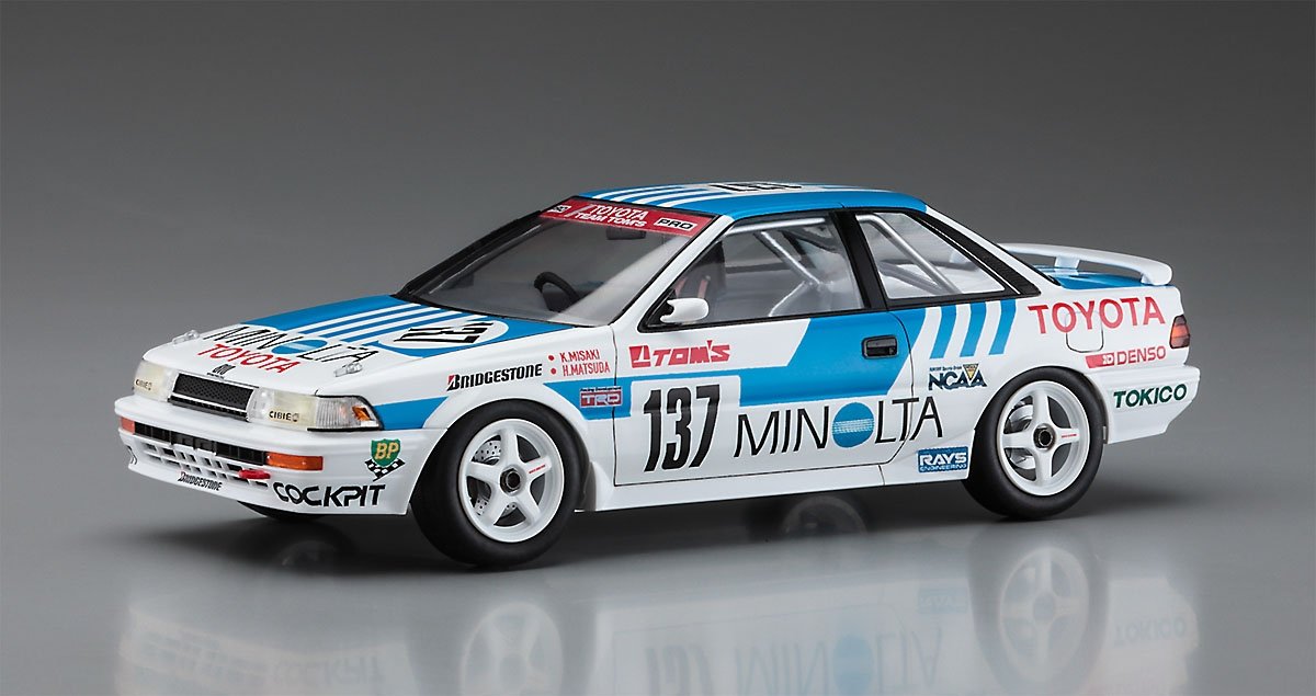 Hasegawa 20515 Minolta Corolla Levin AE92 « 1988 JTC » 1/24 – immagine 2