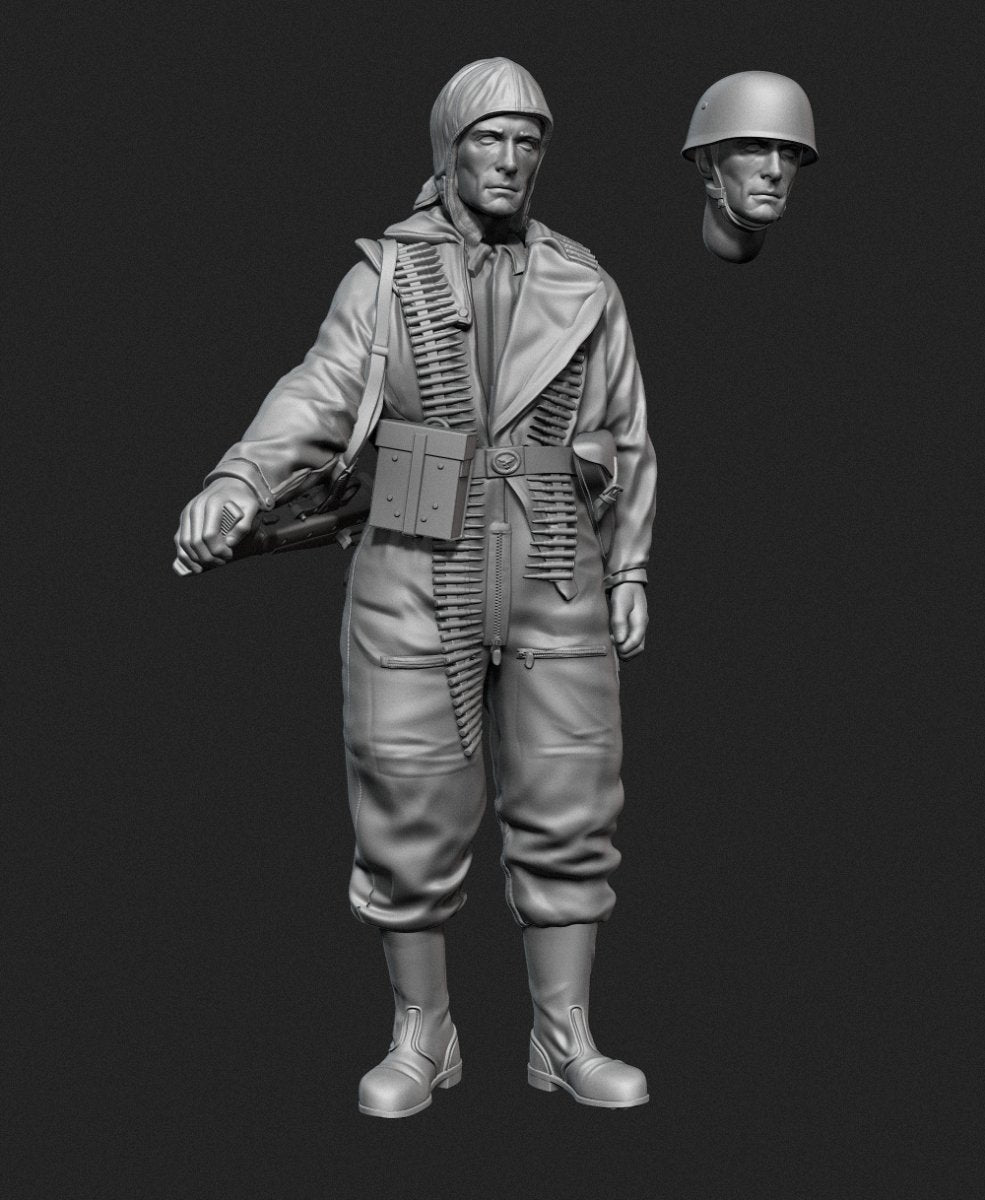 Panzer Art FI35-132 allemand Fallschirmjäger Oder Front No.2 1/35 – image 6