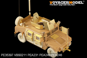 Porte blindée Voyager Model PEA246 pour Humvee moderne (pour Tamiya/Bronco) 1/35 – immagine 3