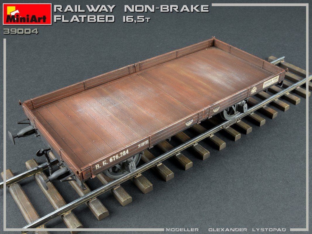 MiniArt 39004 Wagon plat sans frein de chemin de fer 16,5 t 1/35 – Bild 4