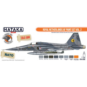 Hataka HTK-CS82 Royal Pays-Bas AF ensemble de peinture vol. 2 (8x17ml) – immagine 2