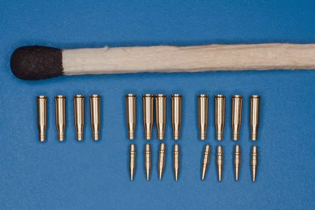RB Model 35P34 23mm ammunition for ZU-23-2 and lot of other AA artilery 1/35 – zdjęcie 2