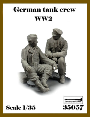 Ardennes Miniature 35057 Équipage de char allemand Seconde Guerre mondiale 1/35