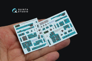 Intérieur coloré imprimé en 3D sur papier décalcomanie Quinta Studio QDS-48447 MiG-21UM (Trumpeter) (Petite version) 1/48 – immagine 3