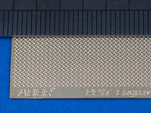 Plaque à graver Aber PP17 (140 x 39 mm) - motif 17