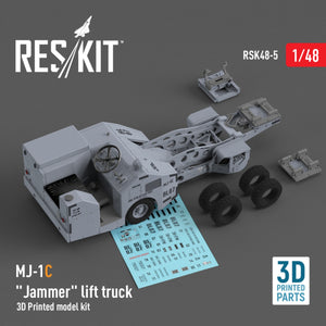 RESKIT RSK48-0005 MJ-1C "Jammer" lift truck (3D Printed model kit) 1/48