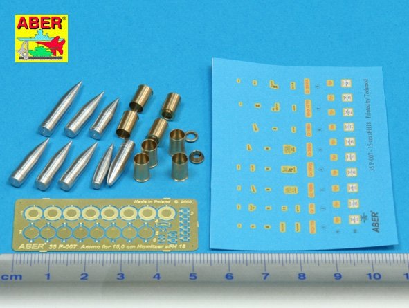 Munitions allemandes Aber 35P-07 pour sFH 18 et Hummel – Bild 2