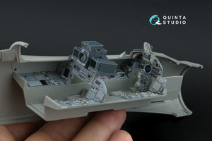 Intérieur imprimé en 3D et coloré sur papier décalcomanie (Italeri) de Quinta Studio QD+32230 Tornado IDS (avec pièces en résine imprimées en 3D) à l&amp;#39;échelle 1/32 – image 13