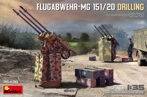 MiniArt 35438 FLUGABWEHR-MG 151/20 PERÇAGE 1/35