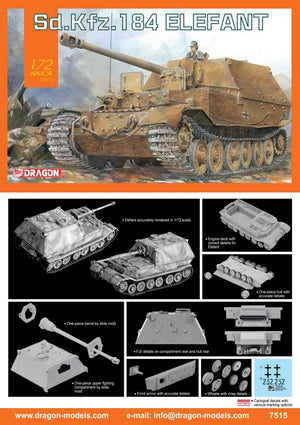 Dragon 7515 SD.Kfz.84 Éléphant 1/72