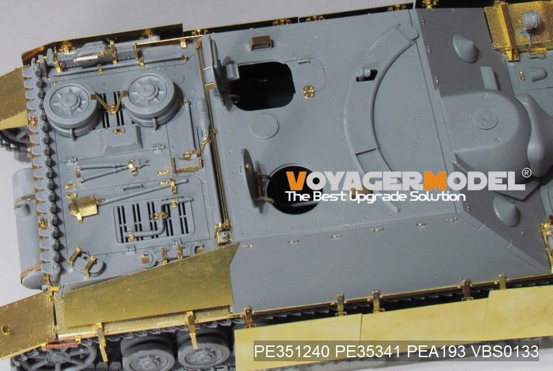 Maquette Voyager PE351240 Jagdpanzer IV L/48 allemand de la Seconde Guerre mondiale (pour DRAGON 6369) 1/35 – Bild 3