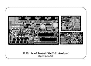 Aber 35251 Char israélien M51HV I Sherman – vol.1 ensemble de base (1/35) – image 6