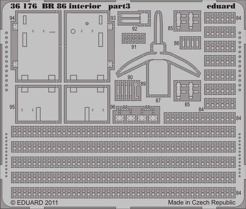 Eduard 36176 BR 86 intérieur 1/35 Trumpeter – Bild 3