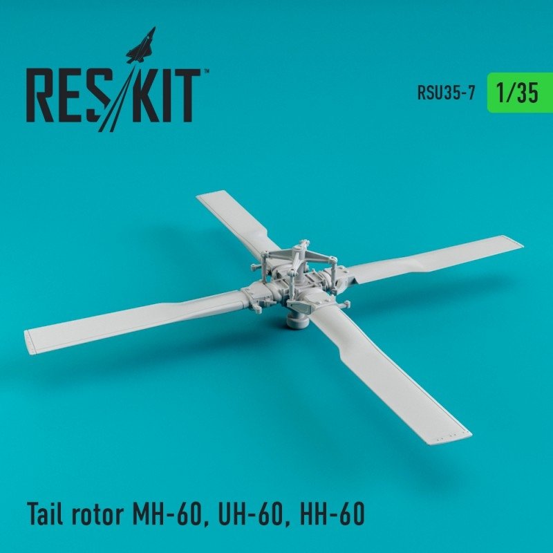 RESKIT RSU35-0007 Rotor de queue MH-60L, UH-60A, HH-60 1/35