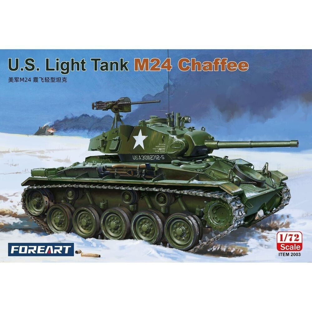ForeArt 2003 Char léger américain M24 Chaffee 1/72