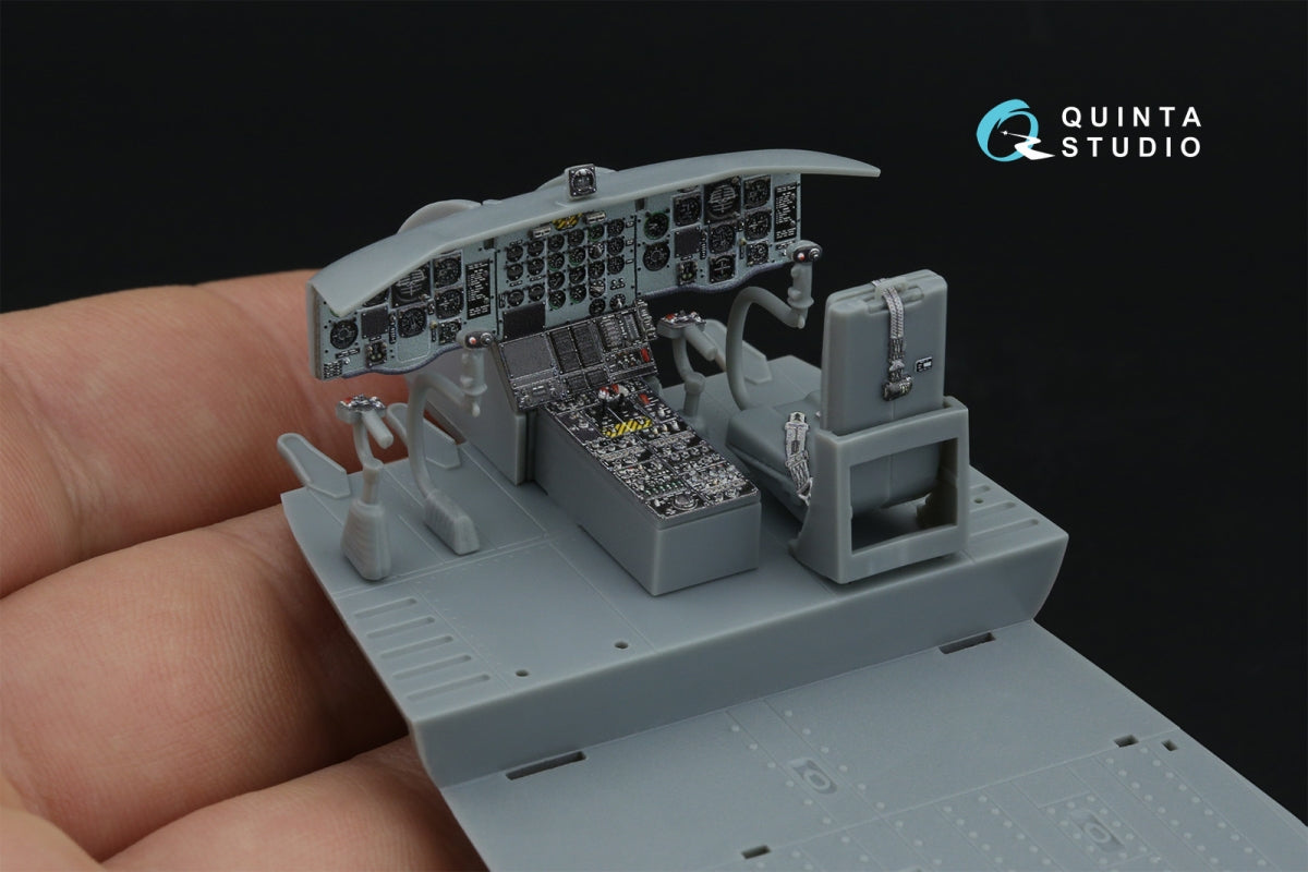 Intérieur coloré imprimé en 3D sur papier décalcomanie Quinta Studio QD48464 CH-47A (HobbyBoss) 1/48 – image 11
