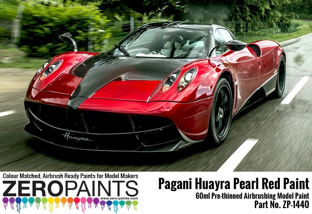 Peinture rouge nacré Zero Paints ZP-1440 Pagani Huayra 60 ml – immagine 4