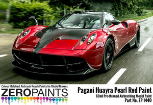 Peinture rouge nacré Zero Paints ZP-1440 Pagani Huayra 60 ml – immagine 4