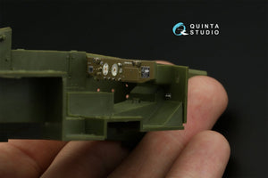 Intérieur imprimé en 3D et coloré sur papier décalcomanie Quinta Studio QD35088 M3A1 Scout (Zvezda) 1/35 – Bild 7