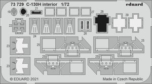 Eduard 73729 Intérieur C-130H pour Zvezda 1/72 – immagine 2