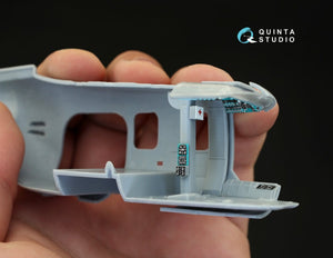 Intérieur imprimé en 3D et coloré sur papier décalcomanie Quinta Studio QD48084 Mi-2 (pour kit Aeroplast) 1/48 – Bild 9