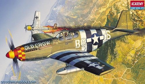 Maquette Academy 12464 P-51B Mustang (1/72)