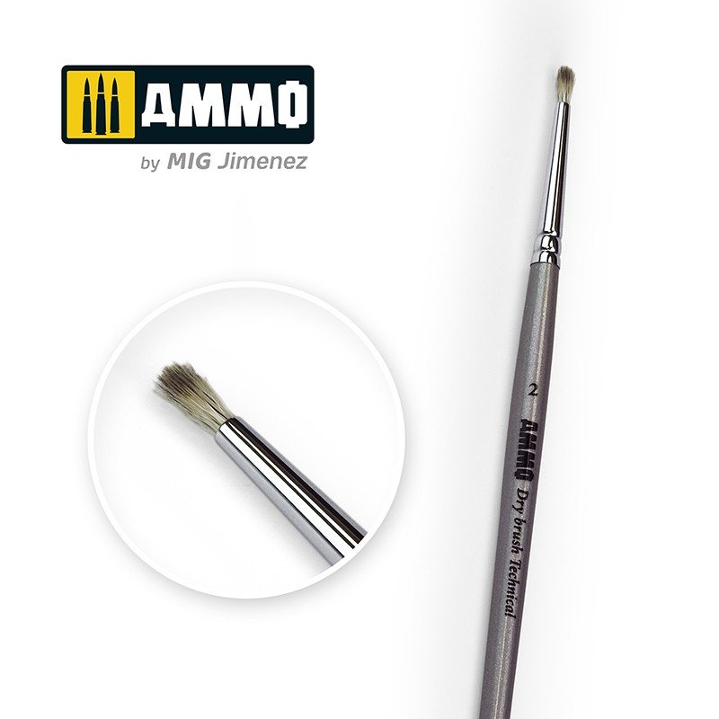 Munitions de Mig 8700 2 Brosse technique à brosse sèche AMMO