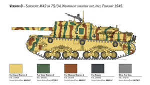 Italeri 6584 Semovente M42 de 75/34 1/35 – imagen 7