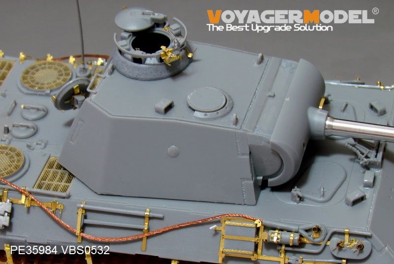 Maquette Voyager PE35984 Char Panther A allemand de la Seconde Guerre mondiale, version de base, pour TAKOM 2097 au 1/35 – Bild 7