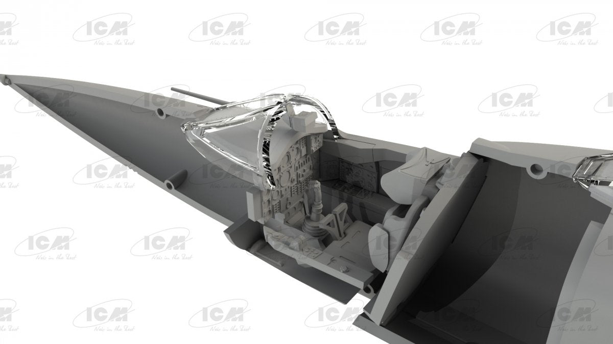 ICM 72176 MiG-25 RU, Avion d&amp;#39;entraînement soviétique 1/72 – immagine 3