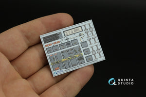 Intérieur coloré imprimé en 3D sur papier décalcomanie Quinta Studio QD32188 F-104J (Italeri) 1/32 – immagine 5