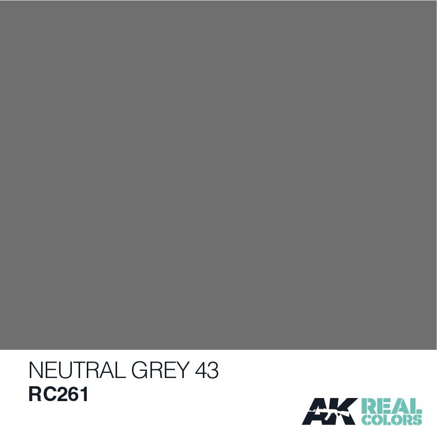 AK Interactive RC261 GRIS NEUTRE 43 10ML – Bild 2