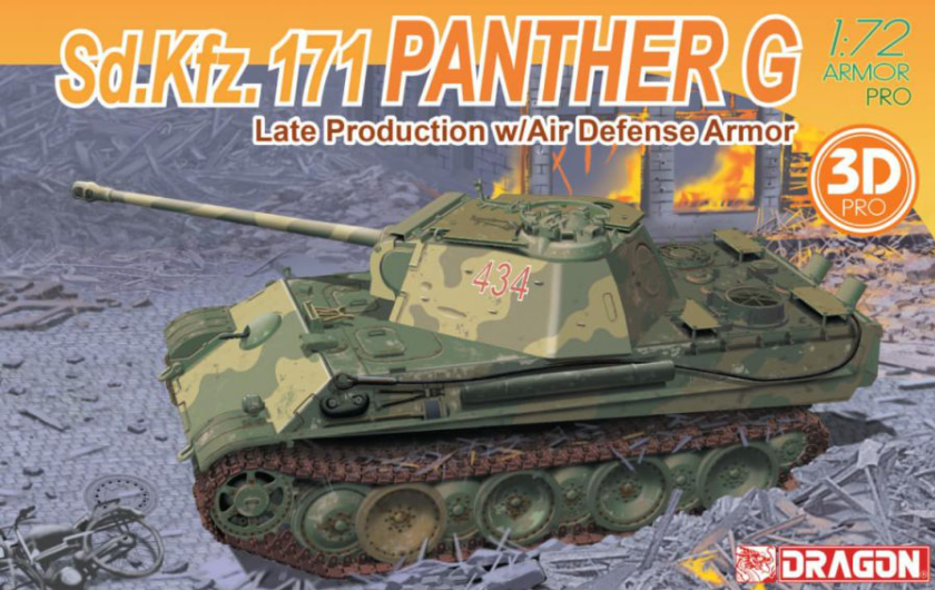 Dragon 7696 Panther G Late Production w/Air Defense Armor 1/72