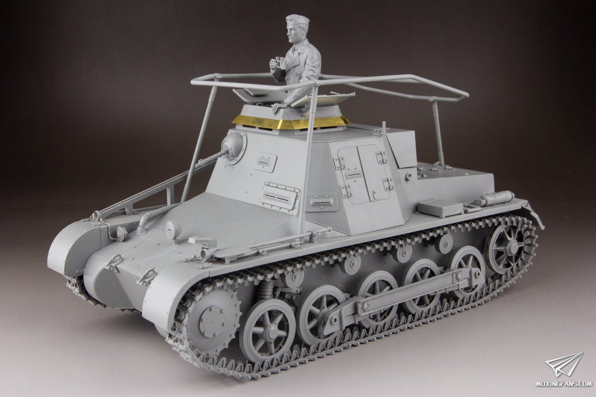 Takom 1017 Sd.Kfz.265 Kleiner Panzerbefehlswagen I 3 en 1 1/16 – immagine 6