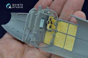 Intérieur imprimé en 3D et coloré sur papier décalcomanie Quinta Studio QD32071 Albatros D.III OAW (pour maquette Roden) au 1/32 – image 12