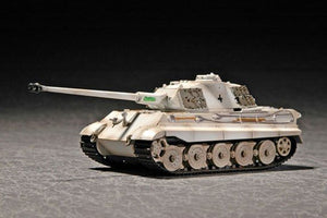 Tourelle Porsche King Tiger Trumpeter 07292 avec Zimmerit (1/72)