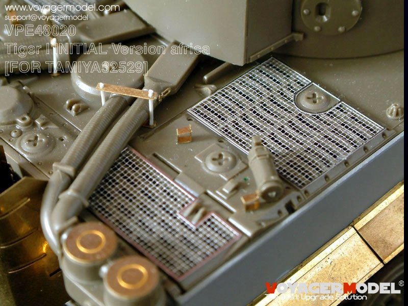 Maquette Voyager VPE48020 Tiger I Version INITIALE troupes africaines 1/48 – immagine 5