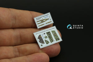 Intérieur coloré imprimé en 3D sur papier décalcomanie pour la famille Hurricane Mk.I de Quinta Studio QD72113 (Arma Hobby) à l&amp;#39;échelle 1/72 – immagine 6