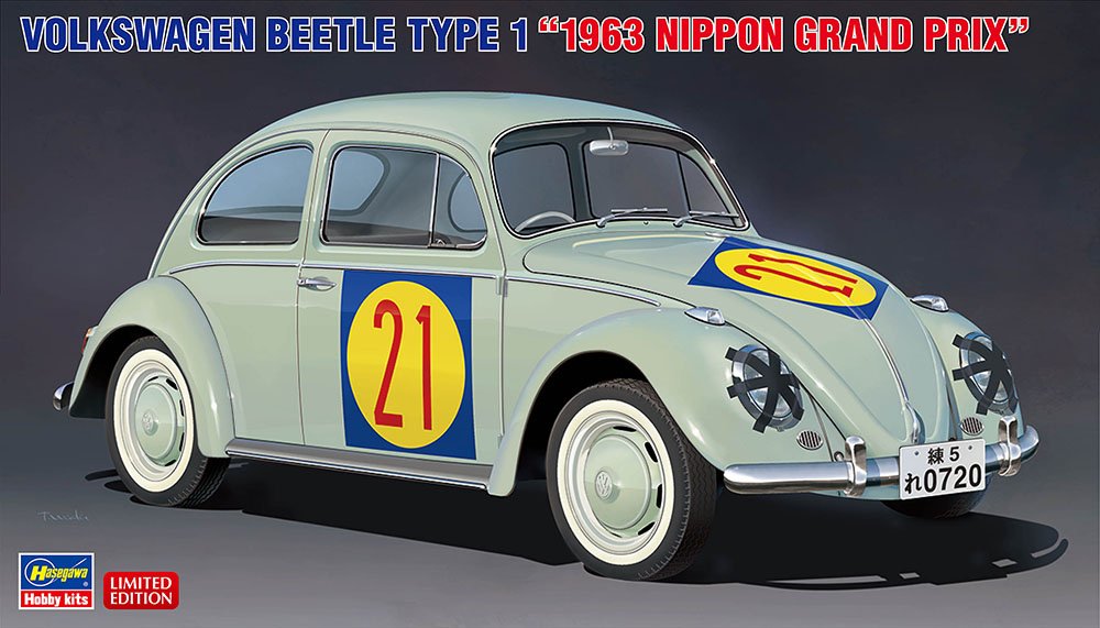 Hasegawa 20623 Volkswagen Coccinelle Type 1 1963 Grand Prix du Japon 1/24
