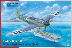 Special Hobby 72501 Seafire FR Mk.47 « Le dernier chasseur à hélice de la Royal Navy » 1/72
