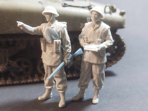 Panzer Art FI35-204 Infanterie britannique Normandie, set 1/35
