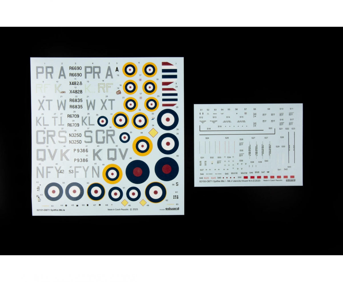 Eduard 82151 Spitfire Mk.Ia ProfiPACK 1/48