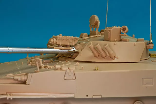 Armement du BMP-3 RB modèle 35B110 : canon de 30 mm 2A72, canon de 100 mm 2A70, 3 mitrailleuses PKT de 7,62 mm (1/35). – immagine 4