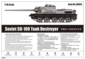 Trumpeter 00915 SU-100 SPG 1/16 – immagine 3