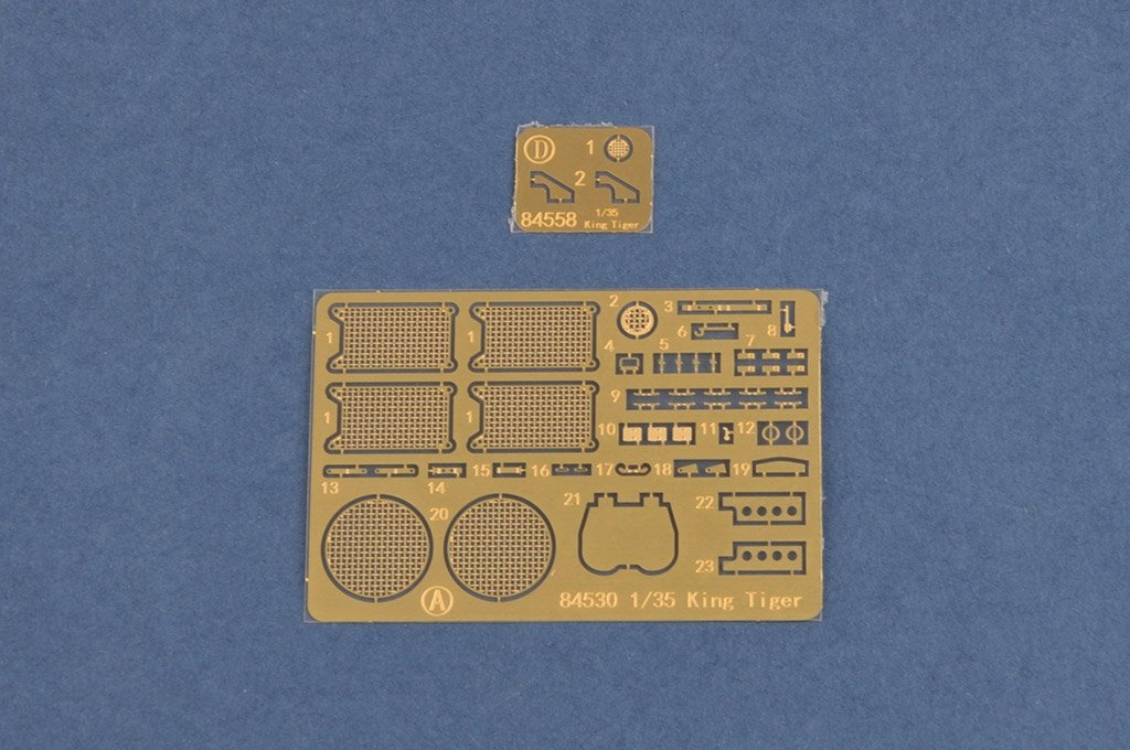 Hobby Boss 84558 Pz.Kpfw.VI Sd.Kfz.182 Tiger II Porsche Véhicule de première production Fgst.Nr.280009 1/35 – imagen 17