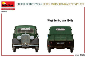 MiniArt 38046 VOITURE DE LIVRAISON DE FROMAGE LIEFER PRITSCHENWAGEN TYP 170V 1/35 – image 3