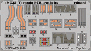 Ceintures de sécurité Eduard 49528 Tornado ECR 1/48 HOBBY BOSS